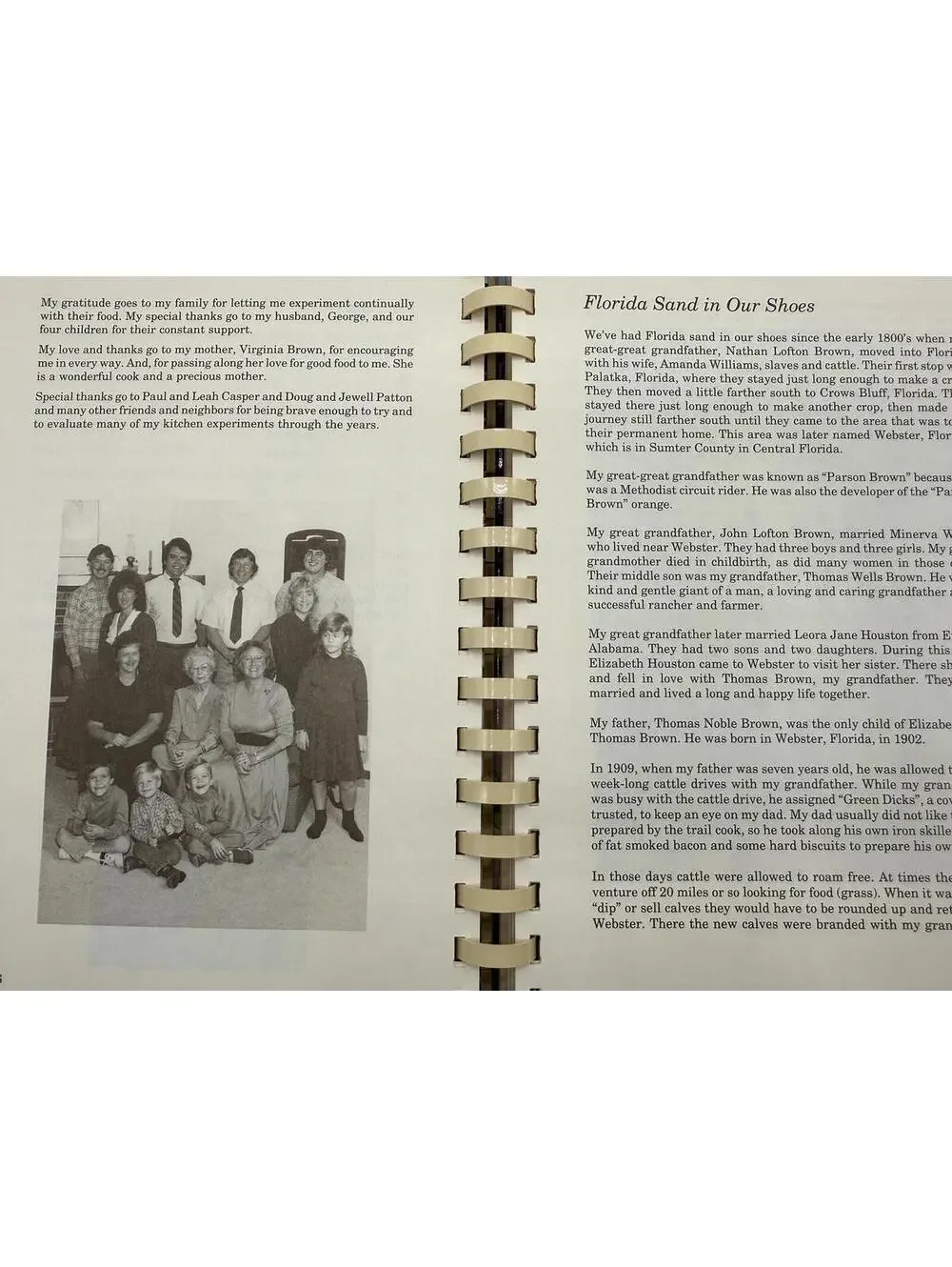 Vintage Florida Cookbook: Sand in My Shoes, Southern Recipes
